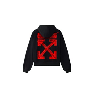OFF-WHITE™ 情侣装新款宽松连帽卫衣连帽衫