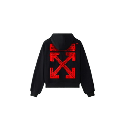 OFF-WHITE™ 情侣装新款宽松连帽卫衣连帽衫