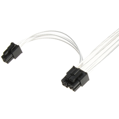 主板cpu供电转接线纯铜镀银8+4