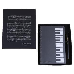A5钢琴笔记本礼盒小学生音符文具记事本套装节日音乐会伴手礼定制