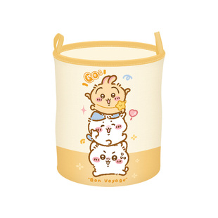 可爱脏衣篓家用洗衣服筐卫生间折叠篮子娃娃毛绒玩具收纳筒桶卡通