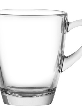 进口泰国水晶无铅加厚奶茶玻璃杯