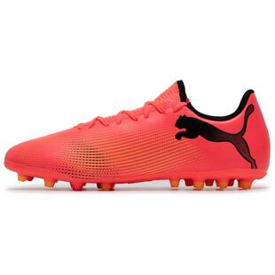 Puma/彪马FUTURE 7 PLAY MG减震低帮足球鞋男款橙黑107725-03