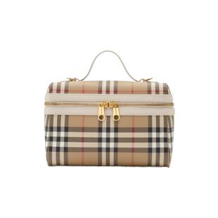【24期免息】BURBERRY女士 格纹 Vanity 包 81251351