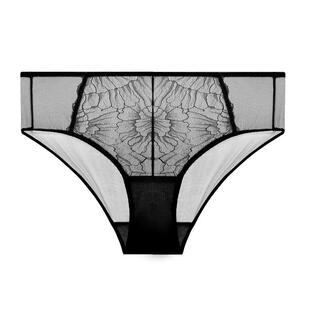 诗叶蕾丝低腰性感法式内裤女透气纯棉裆三角短裤薄款新款