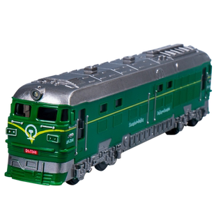 绿皮火车模型男孩女孩仿真火车早教益智儿童男童趣味汽车玩具小孩