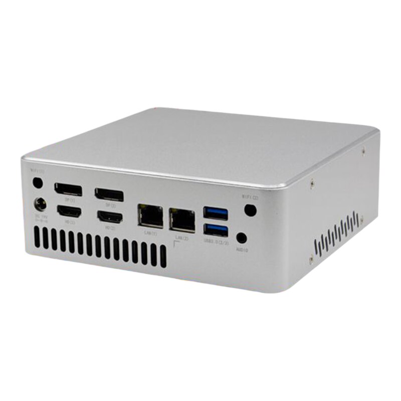研域N5450Z-HD2迷你NUC桌面型2.5G微型工业电脑主机双EDP/HDMI