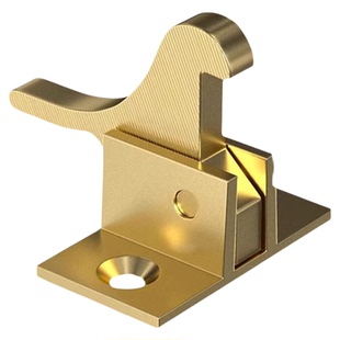 中式窗扣黄铜小鸟锁扣搭扣门锁插销锁安全防盗复古窗户自动门扣