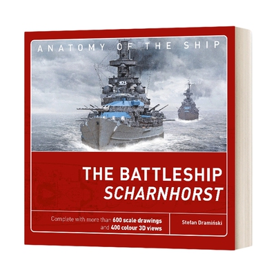 英文原版 The Battleship Scharnhorst 战舰沙恩霍斯特 精装 英文版 进口英语原版书籍