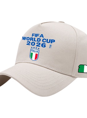 2026世界意大利国家队棒球帽男FIFA足球运动鸭舌帽球迷遮阳帽子