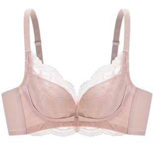 商场同款MYBODY内衣薄款小胸聚拢显大防下垂性感纯欲蕾丝文胸胸罩