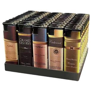 50支防风一次性打火机加宽加大厚 家用可定制印字