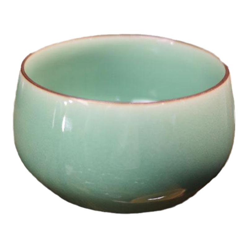 主人杯龙泉青瓷名家手工复古茶杯