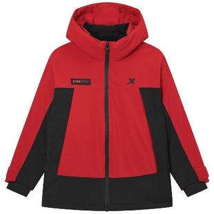 特步童装秋冬新款儿童厚款羽绒服男大童户外保暖外套2026新款冬装