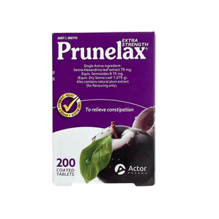 小翔家 澳洲Prunelax普润乐番泻叶西梅片200粒缓解便密
