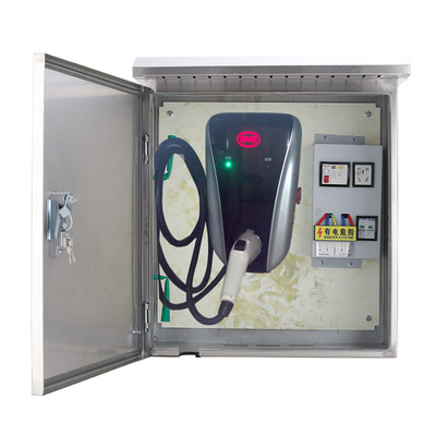 新能源保护箱钢304电动车充电桩保护箱立柱户外防水尘充电配电箱