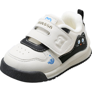 牧童童鞋婴儿学步鞋男童2025冬季新款软底鞋子女宝宝加绒保暖棉鞋