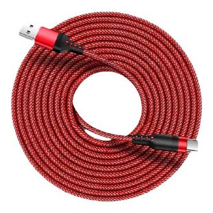 萨科雷加长手机数据线Micro USB接口充电线适用于华为vivo小米OPPO三星荣耀红米安卓快速充电器线加长版3-8米