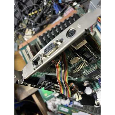 议价原装拆机艾讯工控机主板SBC81822Rev.A5维修
