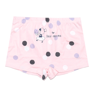 瑁恩瑁爱女大童内裤纯棉女童三角短裤初中生女孩四角发育期小学生