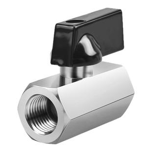 气管开关阀气动快插快拧球阀宝塔气阀门迷你球阀气泵接头6/8/10mm