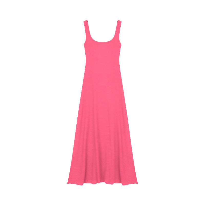 alex stevens宽肩带吊带连衣裙女春秋夏季海边度假收腰长裙子内搭