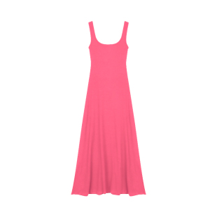 alex stevens宽肩带吊带连衣裙女春秋夏季海边度假收腰长裙子内搭