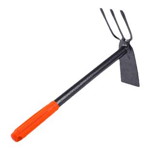 小铁耙子锄头农具用挖翻土笋锄小钉耙不锈钢家用种菜松土除洋镐