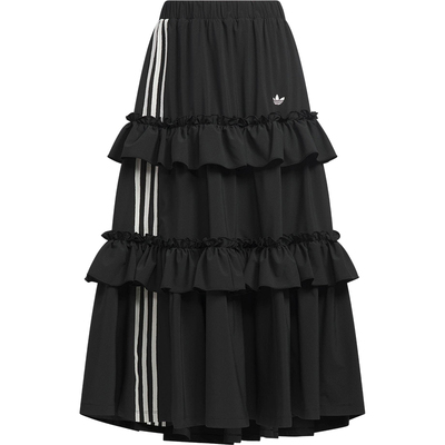 Adidas/阿迪达斯正品三叶草女士休闲宽松时尚垂坠蛋糕裙KQ6505