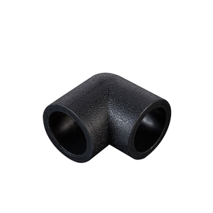 pe等径弯头20 25 32 40 50 63 75 90 110承插90度弯头 PE给水管件