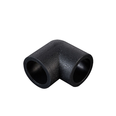 pe等径弯头20 25 32 40 50 63 75 90 110承插90度弯头 PE给水管件
