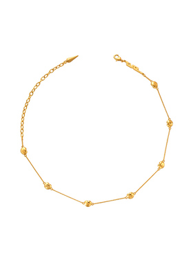 盐岛笛卡尔满天星项链百搭锁骨链