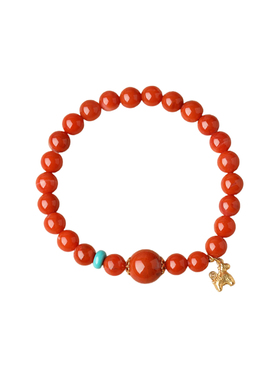 南红手串马上有钱手链新年礼物