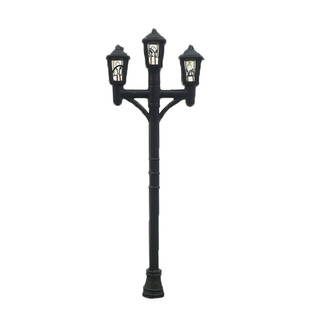 沙盘建筑模型制作材料diy手工模型路灯仿真发光庭院灯马路广告灯