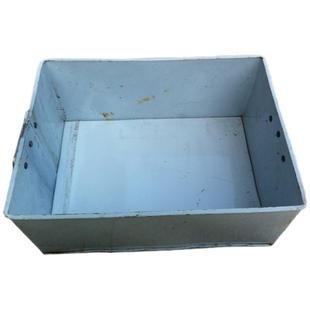 大号白铁皮箱子工业大周转箱工具不锈钢铁箱子长方形无盖定制定做