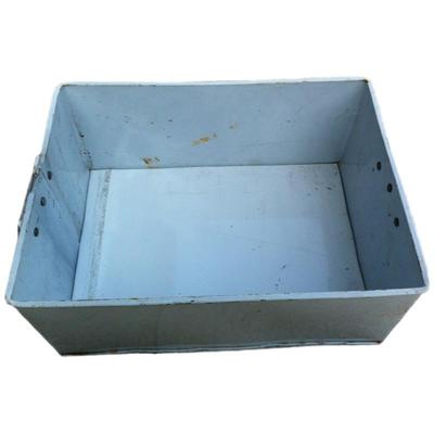 白铁皮工业长方形无盖制定箱子