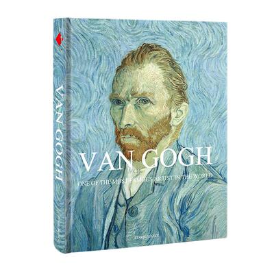 梵高画册Van Gogh凡谷繁体中文大开本凡高画集经典选集油画集梵高作品集艺术绘画向日葵麦田星空下的稻田高清临摹样板美术书籍