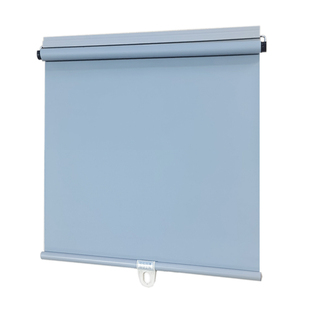 26新款自动上升弹簧卷帘免打孔卡条粘贴安装全遮光卷帘阳台遮阳帘