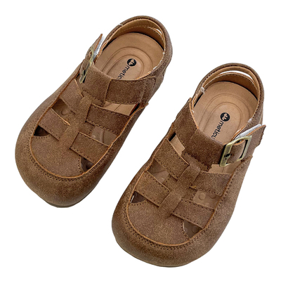 镂空透气勃肯鞋男女宝宝凉鞋