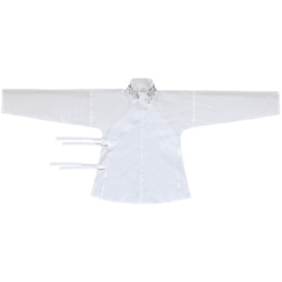 漫春雪汉服 中衣交领里衣 绣花百搭内搭 日常薄款绒款春秋冬 男女