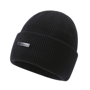 花花公子毛线帽男士秋冬保暖加厚针织帽骑行防风防寒百搭潮流帽子