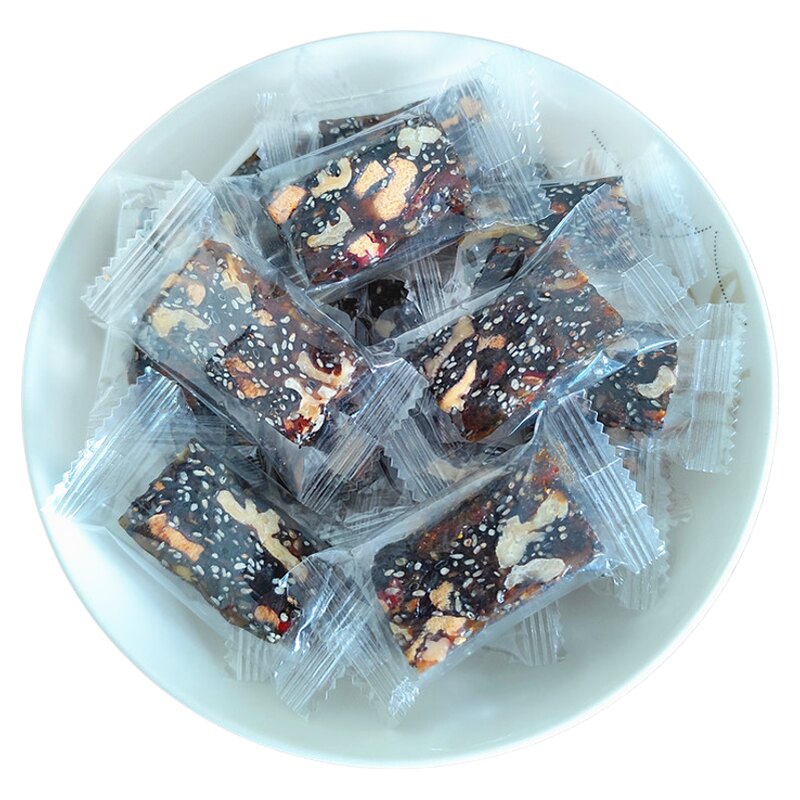 广东客家黑芝麻红枣核桃糕