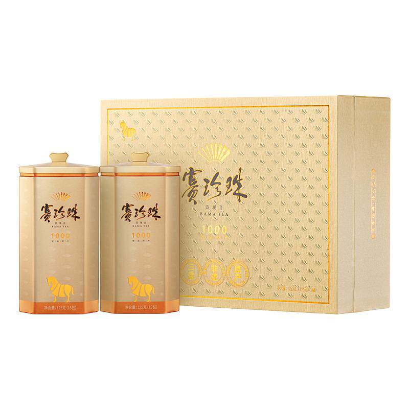 八马赛珍珠铁观音茶叶礼盒250g