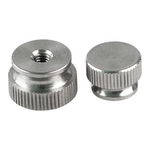 不锈钢手拧螺母高台阶高头滚花螺帽 标准牙距做工精细M3M4M5M6M8