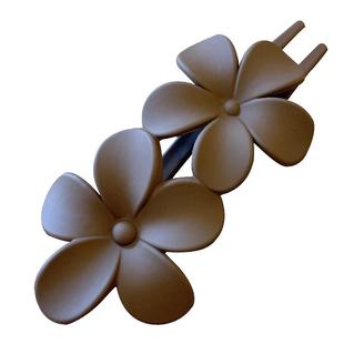 盘头发用的发夹花朵鸭嘴夹女2025新款后脑勺一字抓夹发卡夹子头饰