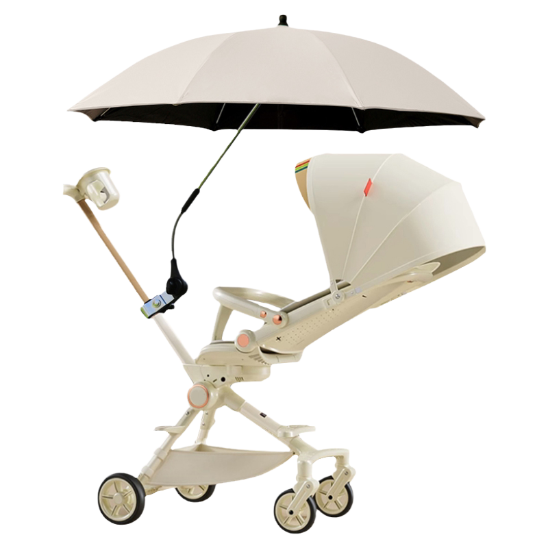 婴儿推车遮阳伞遛娃神器通用防晒伞宝宝溜娃专用儿童车雨伞遮阳棚