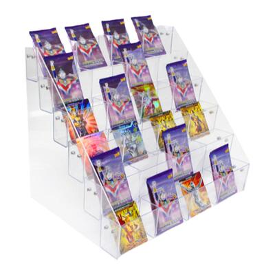 阶梯架球星卡卡包卡牌卡片展示架