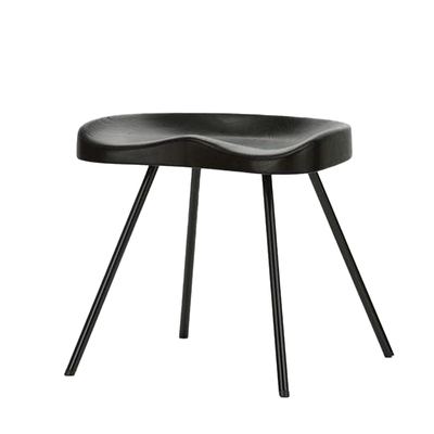 Vitra单人椅极简实木设计