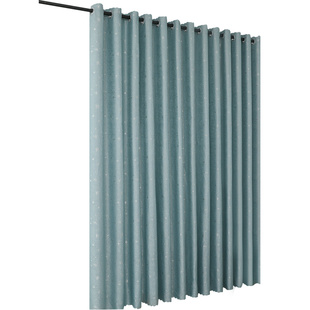 房间隔断帘门帘免打孔安装一整套出租屋分割卧室客厅分间落地窗帘