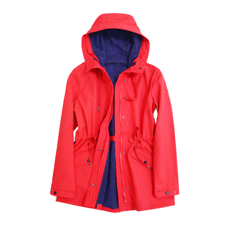 防风防雨保暖冲风衣户外西藏旅行女式新款秋冬加绒软壳冲锋衣潮牌